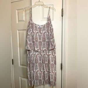 Tank dress- gorgeous paisley print